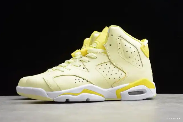 Cheap Kickmax Air 543390-800 Retro Jordan 6 Yellow Dynamic (GS) Floral 0624